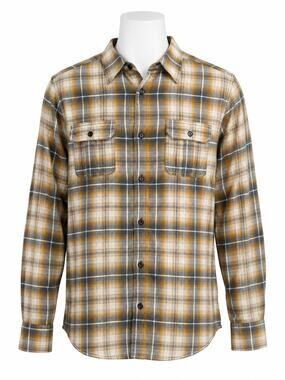 United by Blue Yellow Plaid Button Down - Size XL - Organic Cotton